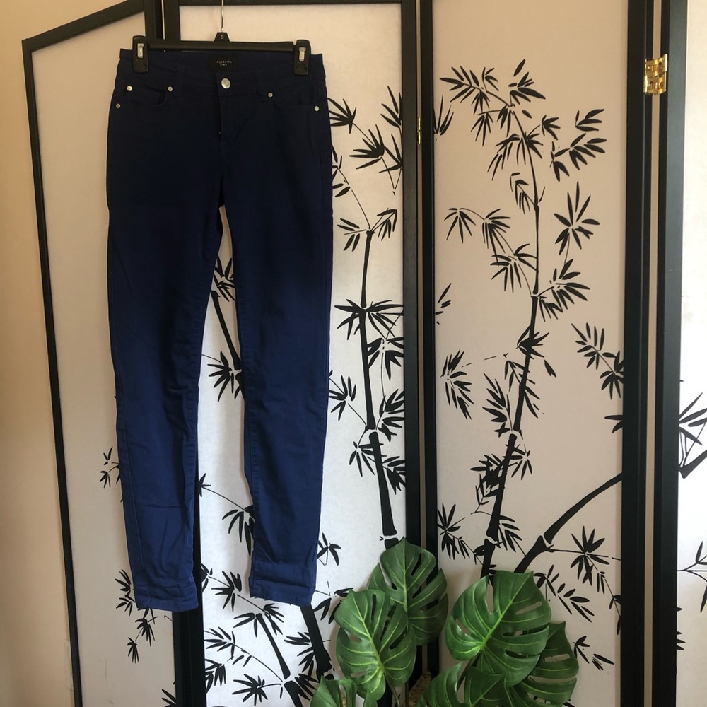 Royal Blue Skinny Jeans